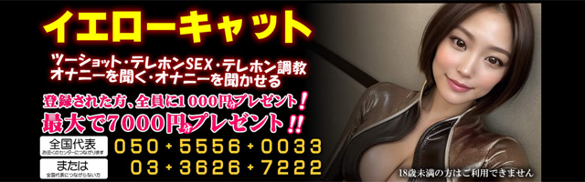 お試しエロチャットができる『イエローキャット』